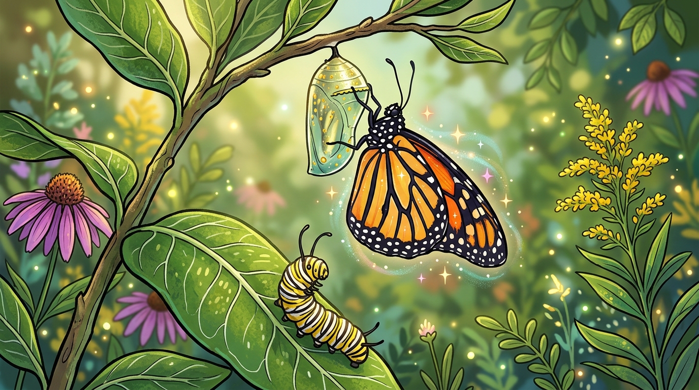 How Do Butterflies Remember Being Caterpillars?
