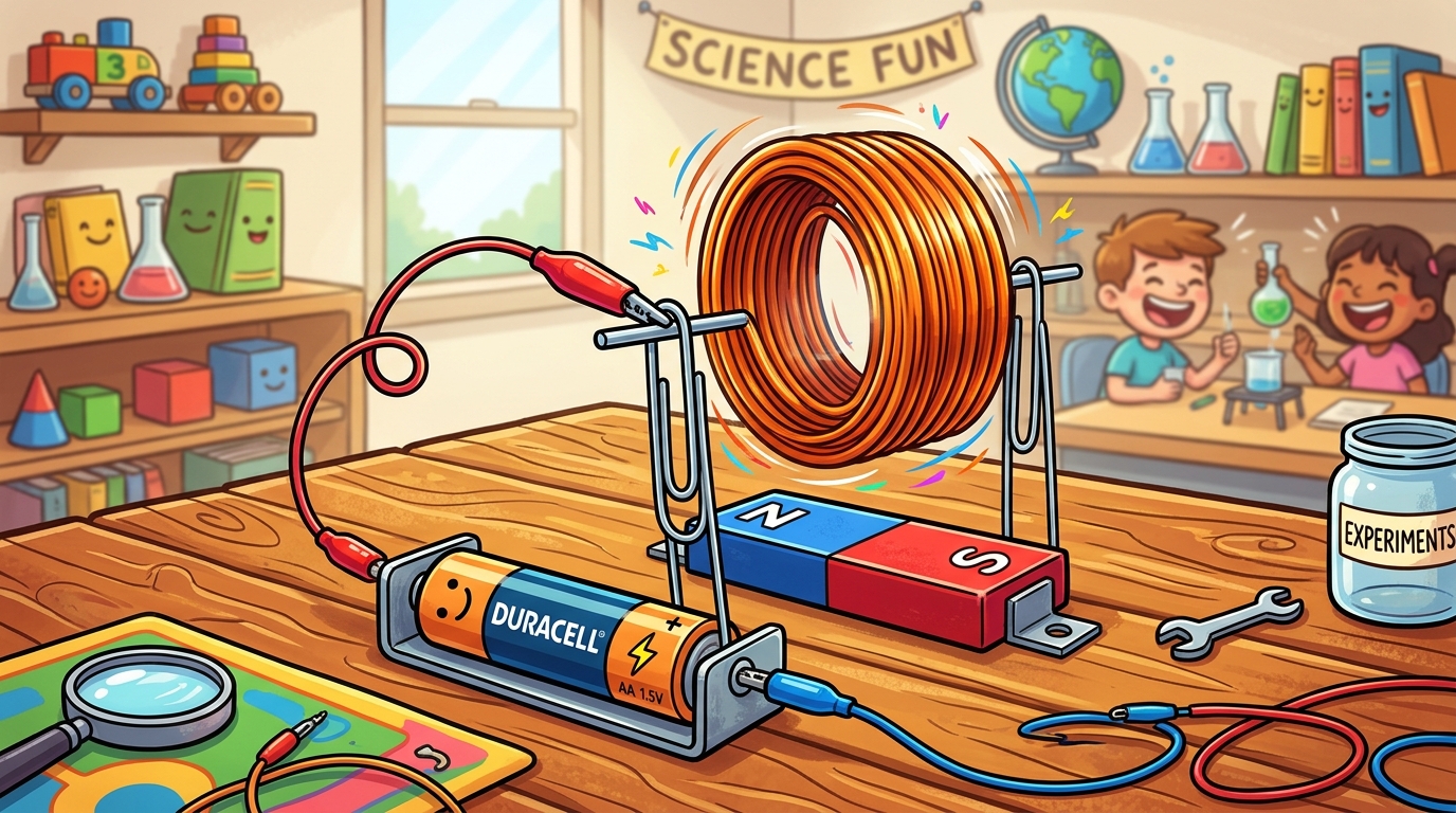 Build a Simple Electric Motor