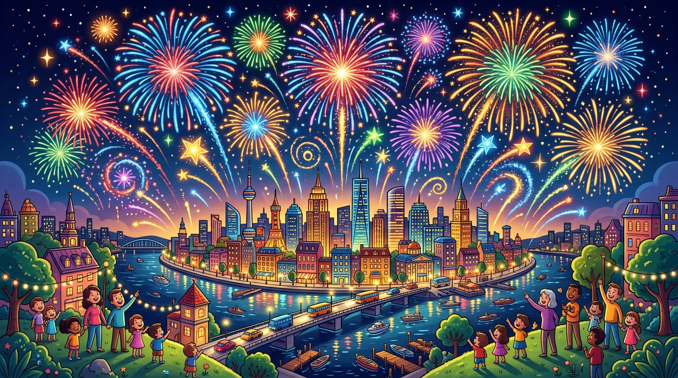 What Makes Fireworks Different Colors?