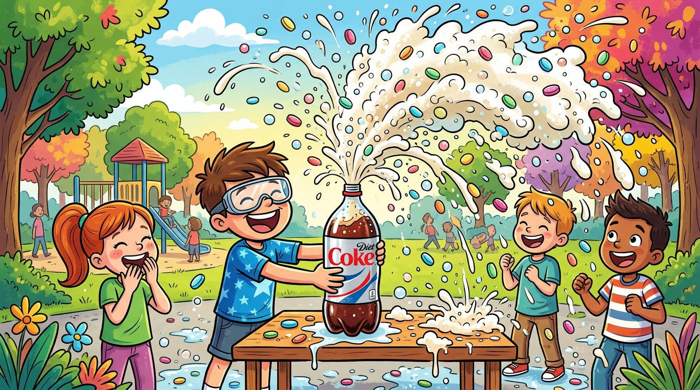 Why Does Mentos + Diet Coke Explode?