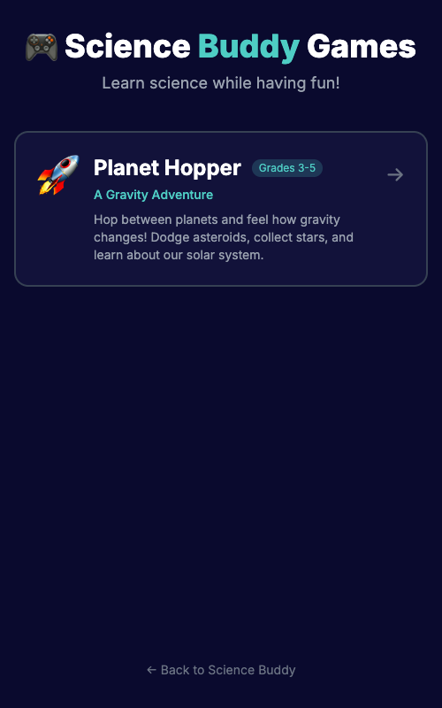 Planet Hopper: A Gravity Adventure preview 2