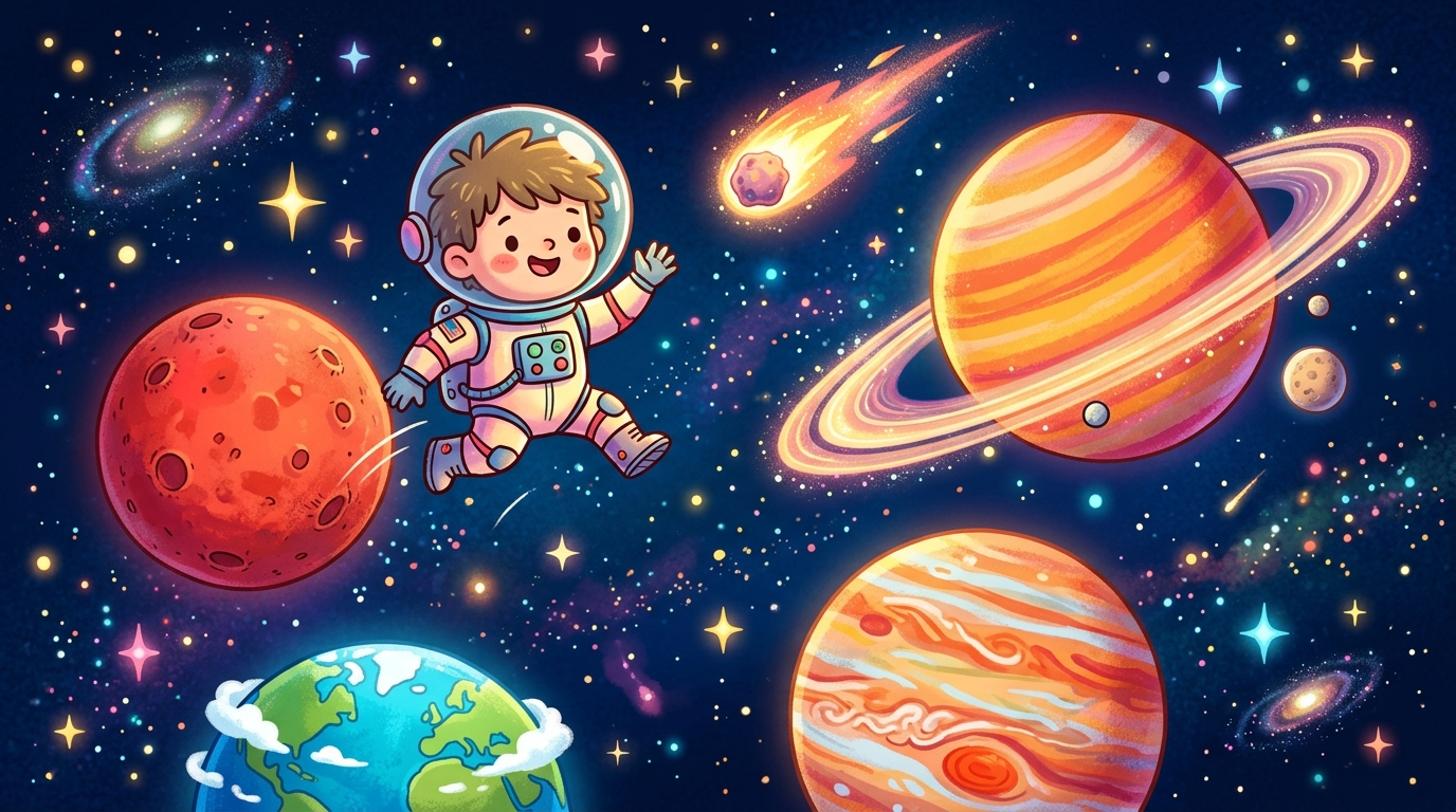 Planet Hopper: A Gravity Adventure preview 1