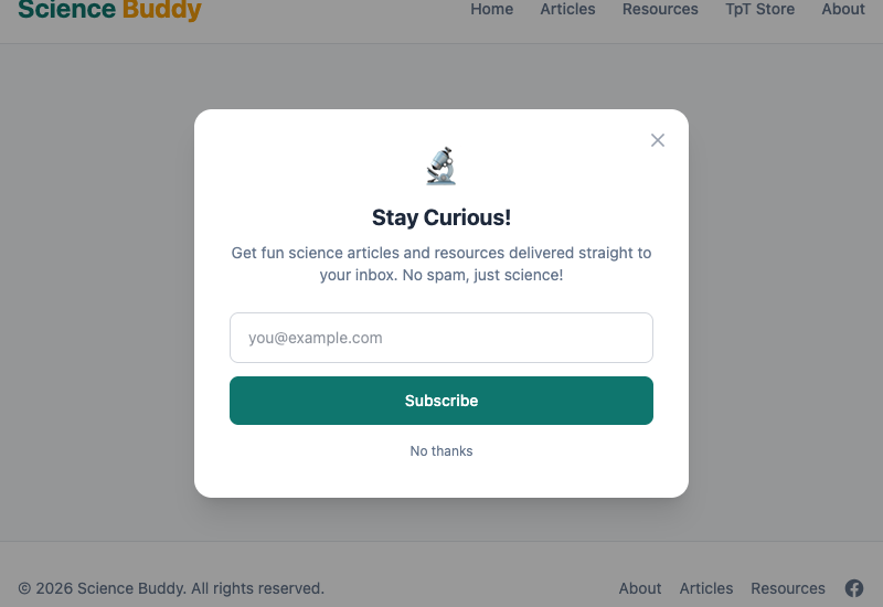 Teacher dashboard showing printables, vocabulary, and discussion prompts