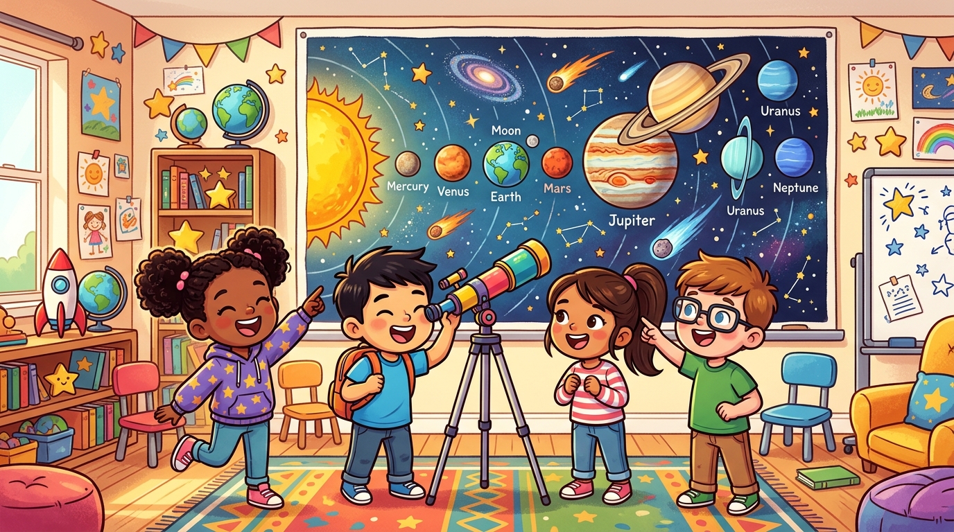 Solar System for Kids: Free Activities, Experiments & Lesson Plans