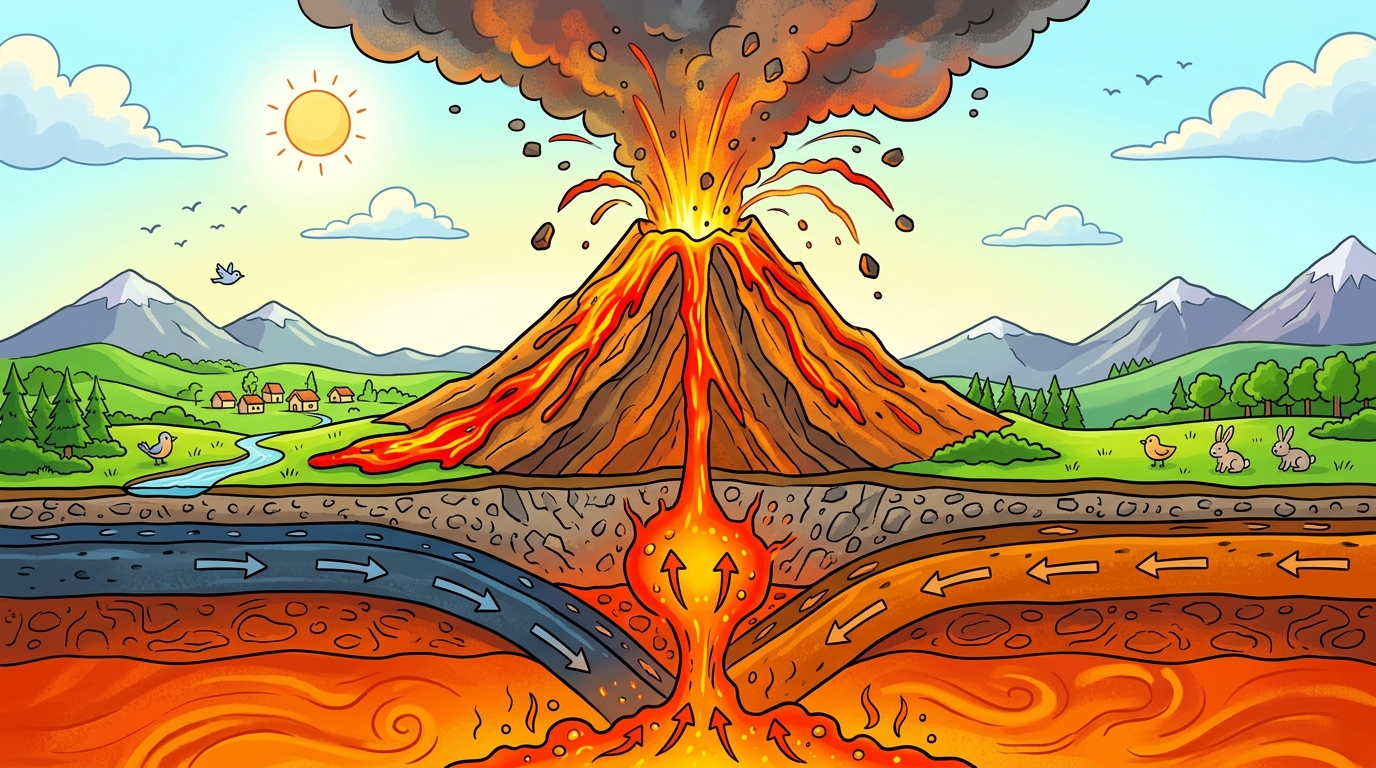 How Do Volcanoes Form?
