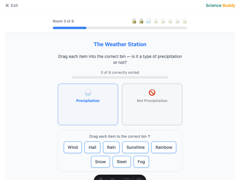 Water Cycle: Digital Escape Room preview 4