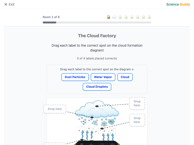 Water Cycle: Digital Escape Room preview 5